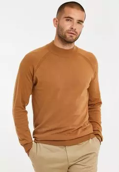 Джемпер PERROT LUXE Threadbare, коричневый