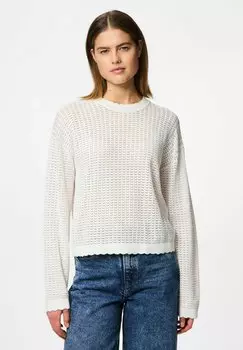 Джемпер Pieces, молочный