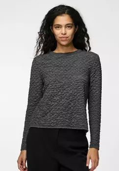 Джемпер Pieces, темно-серый