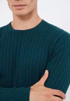 Джемпер Pier One, темно-зеленый