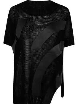 Джемпер PierAntonioGaspari в полоску, черный