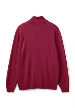 Джемпер PLAIN REGULAR FIT EDGES United Colors of Benetton, красный