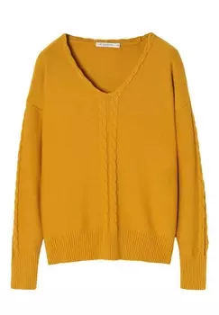 Джемпер POLI TATUUM, желтый