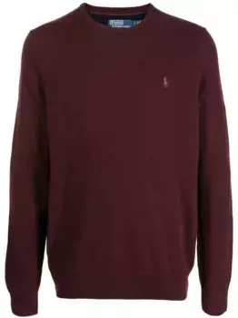 Джемпер Polo-Pony с круглым вырезом POLO RALPH LAUREN, красный