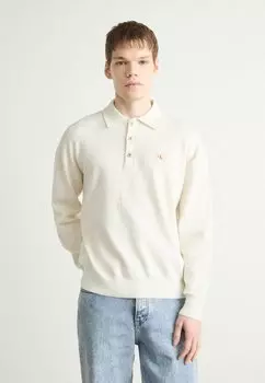 Джемпер POLO SWEATER Calvin Klein Jeans, молочный