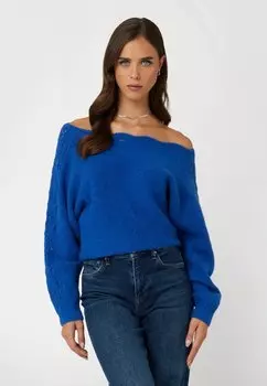 Джемпер PULLOVER Guess, синий