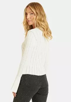 Джемпер PUNTO CALADO Alma en Pena, бежевый