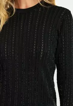 Джемпер PUNTO CALADO Alma en Pena, черный