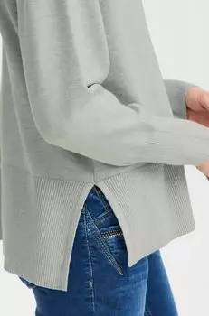 Джемпер PZSTEFFI ROLL NECK PULZ, серый