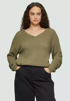 Джемпер QS, темно-зеленый