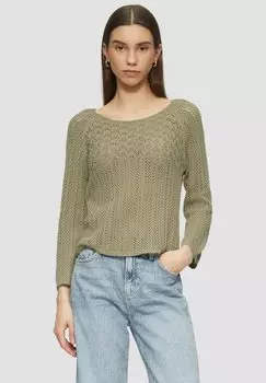 Джемпер QS, темно-зеленый