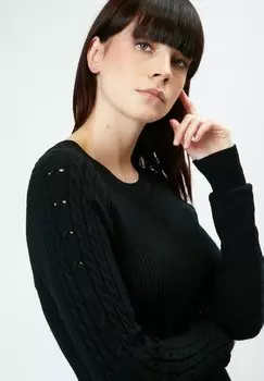 Джемпер RAGLAN SLEEVE INFLUENCER, черный