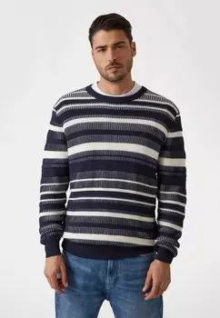 Джемпер RAYURES COUPE CLASSIQUE Guess, синий