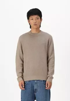 Джемпер RBLAMILANO Jack & Jones PREMIUM, бежевый