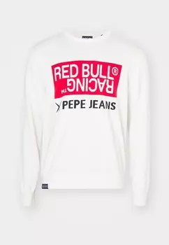 Джемпер RED BULL RACING INTARSIA LOGO KNIT CREW NECK Pepe Jeans, белый