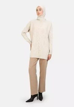 Джемпер REFKA Modanisa, бежевый