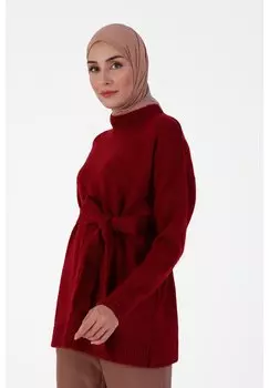 Джемпер REFKA Modanisa, красный