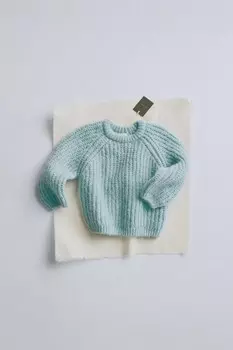 Джемпер реглан ZARA, цвет sea green