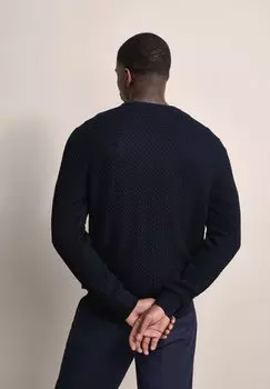 Джемпер REGULAR FIT bugatti, темно-синий