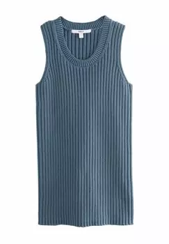 Джемпер REGULAR FIT - CREW NECK TANK Next, синий