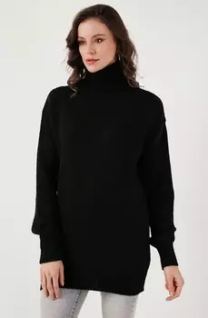 Джемпер REGULAR FIT LELA, черный