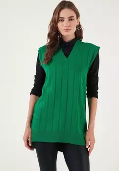 Джемпер REGULAR FIT LELA, зеленый