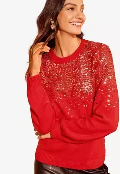 Джемпер REGULAR FIT Love & Roses, красный