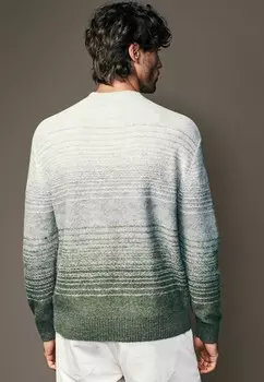 Джемпер REGULAR FIT OMBR Next, зеленый