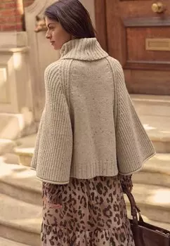 Джемпер REGULAR FIT ROLL NECK Next, бежевый