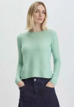 Джемпер REGULAR hessnatur, зеленый