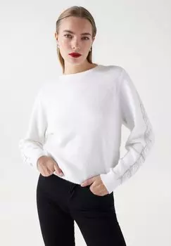 Джемпер REGULAR Salsa Jeans, бежевый