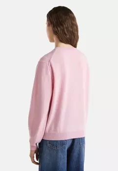 Джемпер RELAXED FIT PURE United Colors of Benetton, розовый