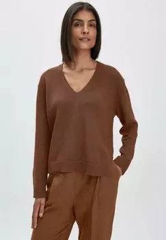Джемпер RELAXED hessnatur, коричневый