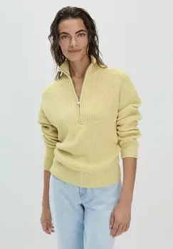 Джемпер RELAXED hessnatur, желтый