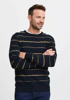 Джемпер REVERSED STRIP CREWNECK FQ1924, темно-синий