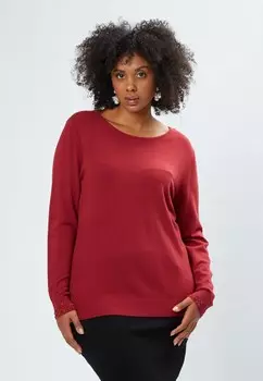 Джемпер RHINESTONES CUFF Maison Form'elle, Бордо