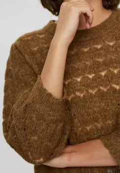 Джемпер RIETTA Nmph, коричневый