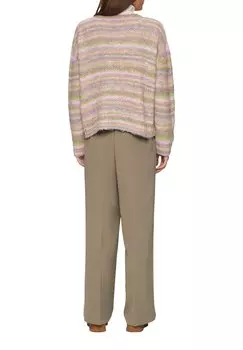 Джемпер RINGEL IM BOXY SHAPE s.Oliver, темно-зеленый