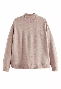 Джемпер ROLL NECK BACK Next, бежевый