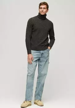 Джемпер ROLL NECK Superdry, черный