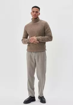 Джемпер ROLL PATTERN Matinique, бежевый