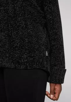 Джемпер ROLLKRAGEN AUS CHENILLE Soccx, черный