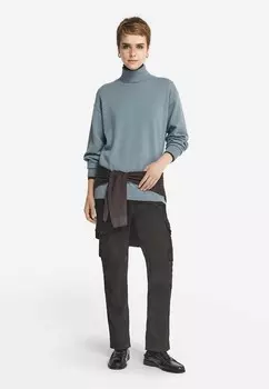 Джемпер ROLLKRAGEN AUS ULTRASOFT MIT SCHLITZEN Falconeri, мята