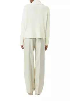 Джемпер ROLLKRAGEN IM RELAXED FIT comma, белый