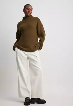 Джемпер ROLLKRAGEN NA-KD, хаки