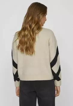 Джемпер ROLLKRAGEN VILA, черный