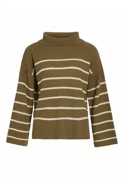 Джемпер ROLLKRAGEN VILA, оливковый