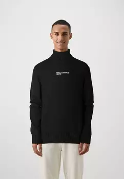 Джемпер ROLLNECK Karl Lagerfeld, черный