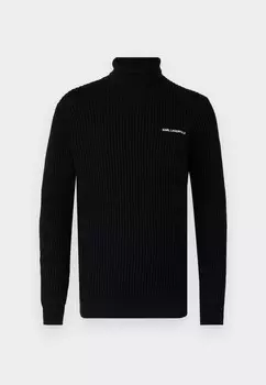 Джемпер ROLLNECK KARL LAGERFELD, черный