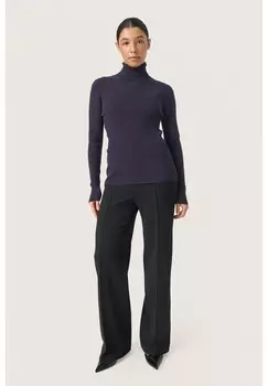 Джемпер ROLLNECK Soaked in Luxury, темно-синий
